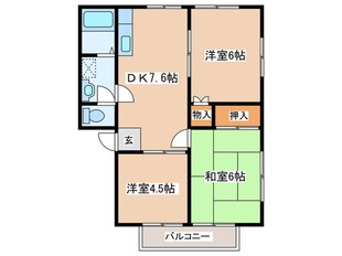 ルーミー川口の物件間取画像